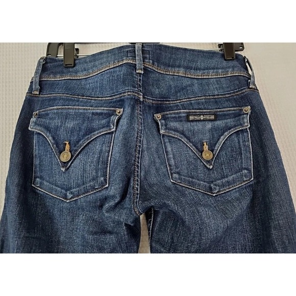 Hudson ~Woman Size 26~Blue Denim Collin Skinny Jeans Flap Pockets. - Picture 9 of 12